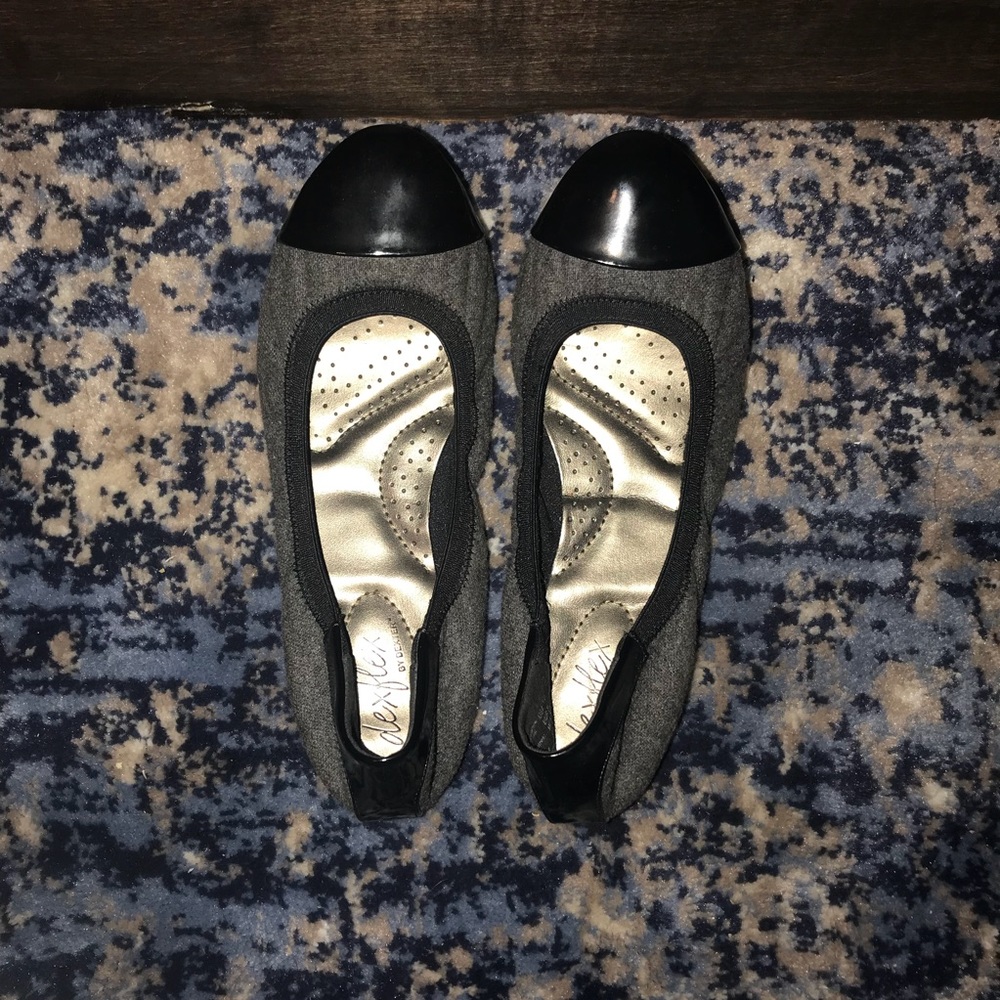 Dexflex Bydexter Black/Gray Flats